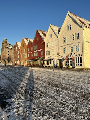 Bergen in winter