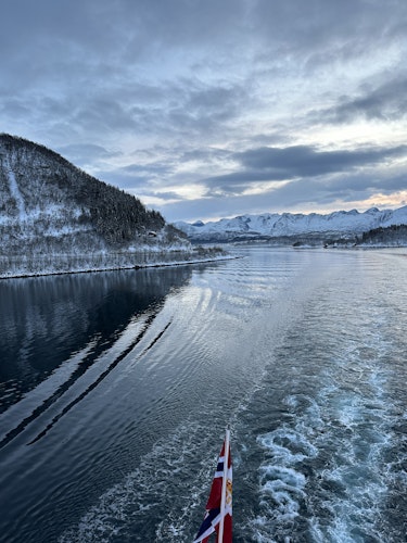 Scenic sailing in Norway