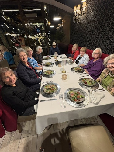 Our group farewell dinner