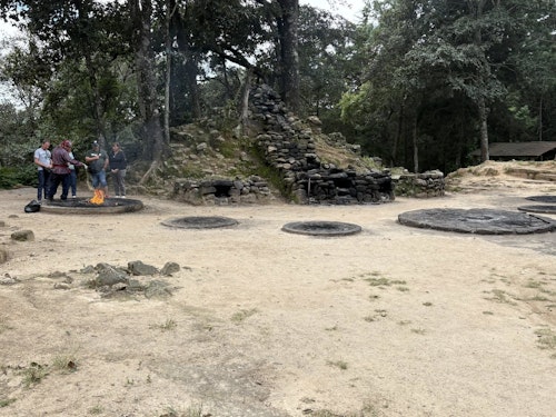 Iximché altar stones