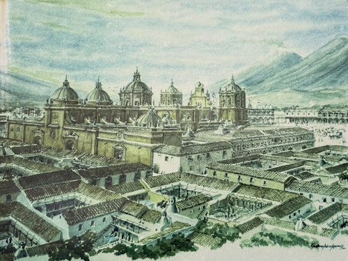 The original Cathedral de Santiago