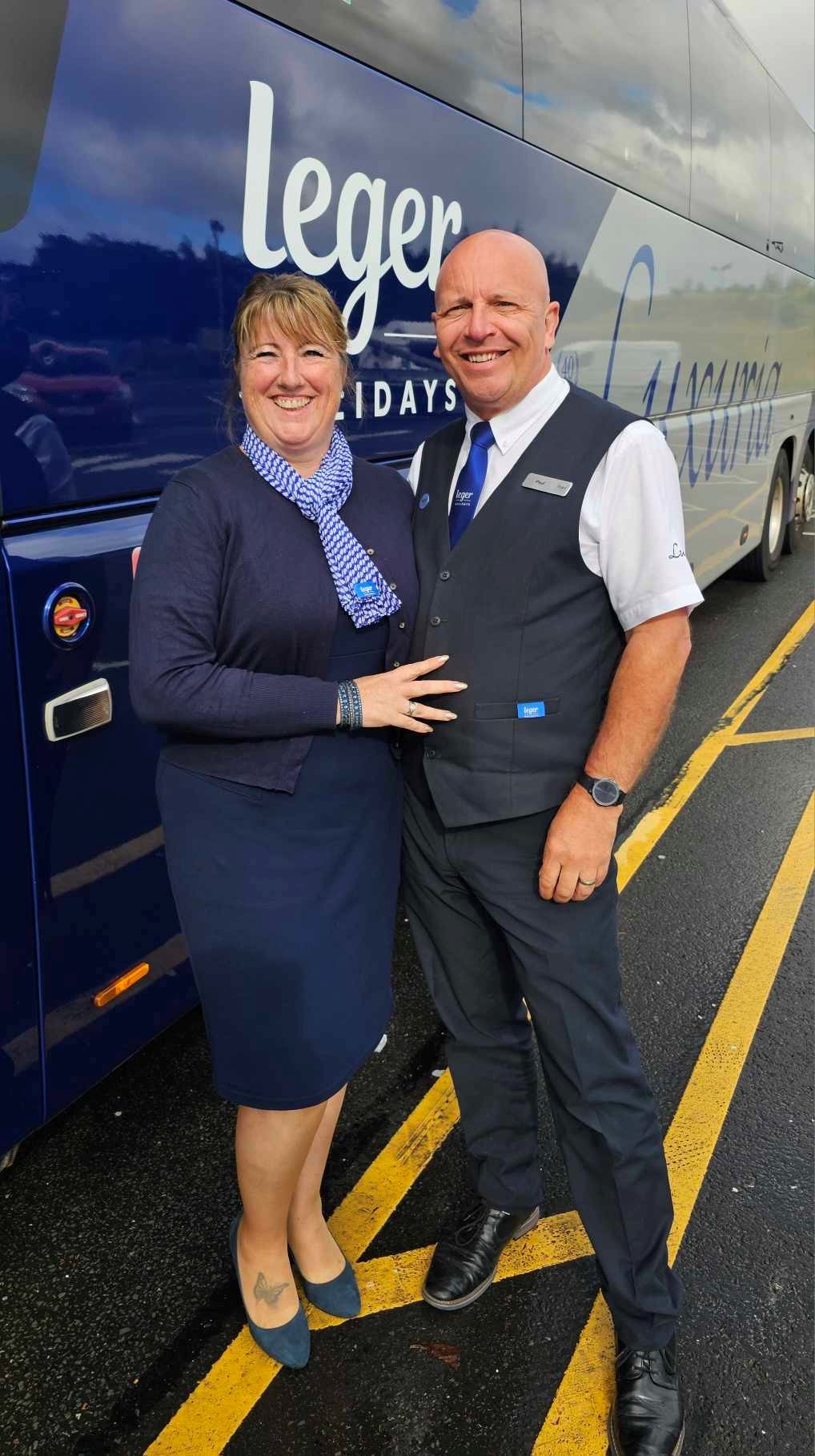 Your getaway drivers  Paul & Lisa