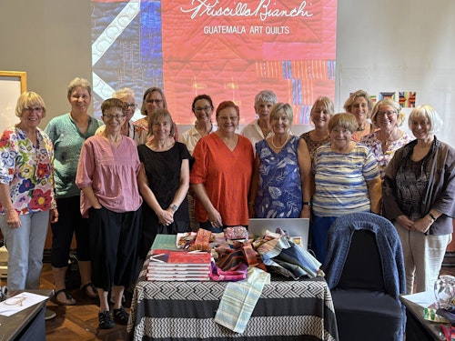 Our group with Priscilla Bianchi