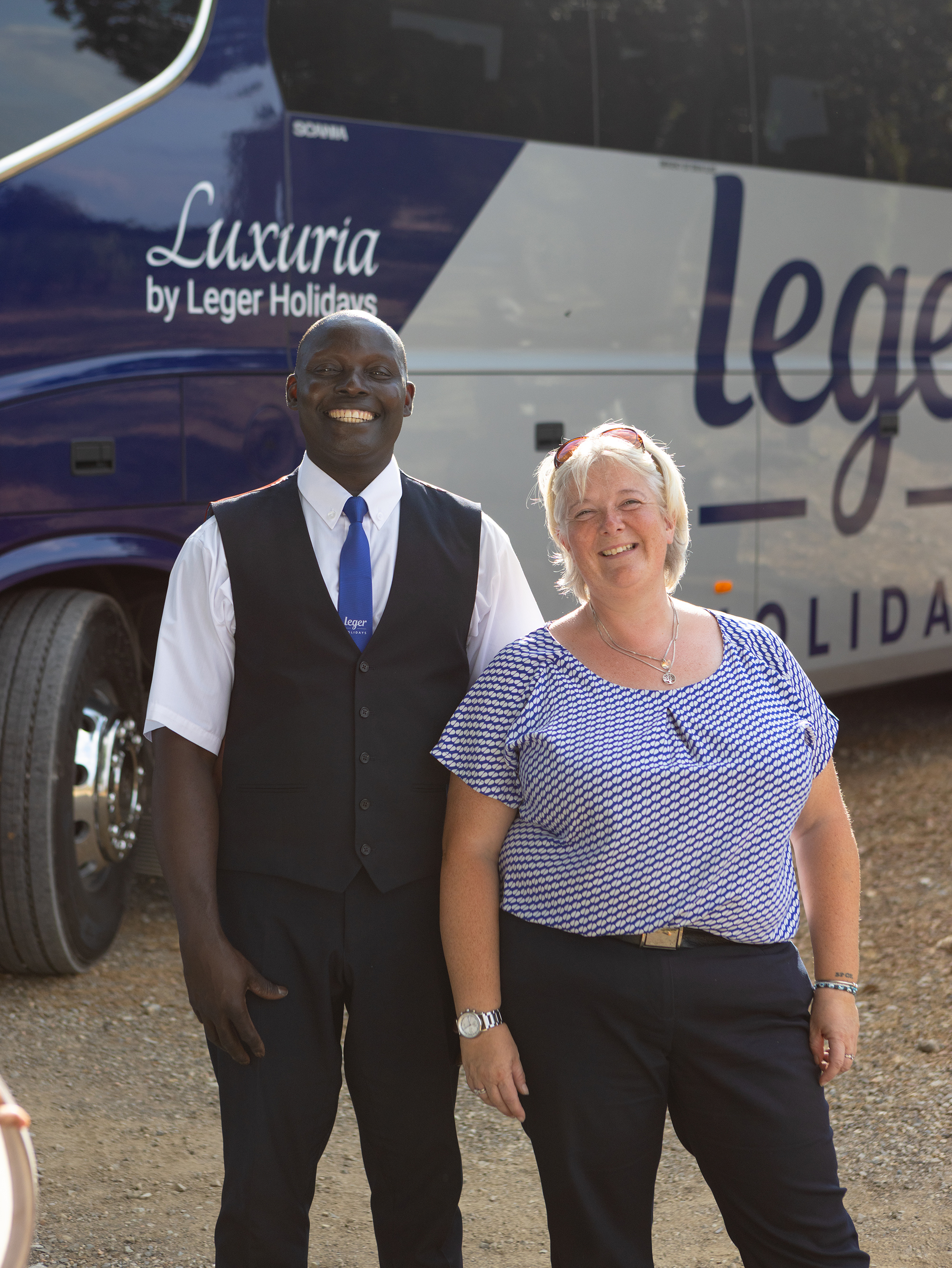 Your getaway drivers  Nana & Leah