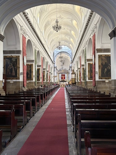 Interior of the Cathedral of Guatemala City