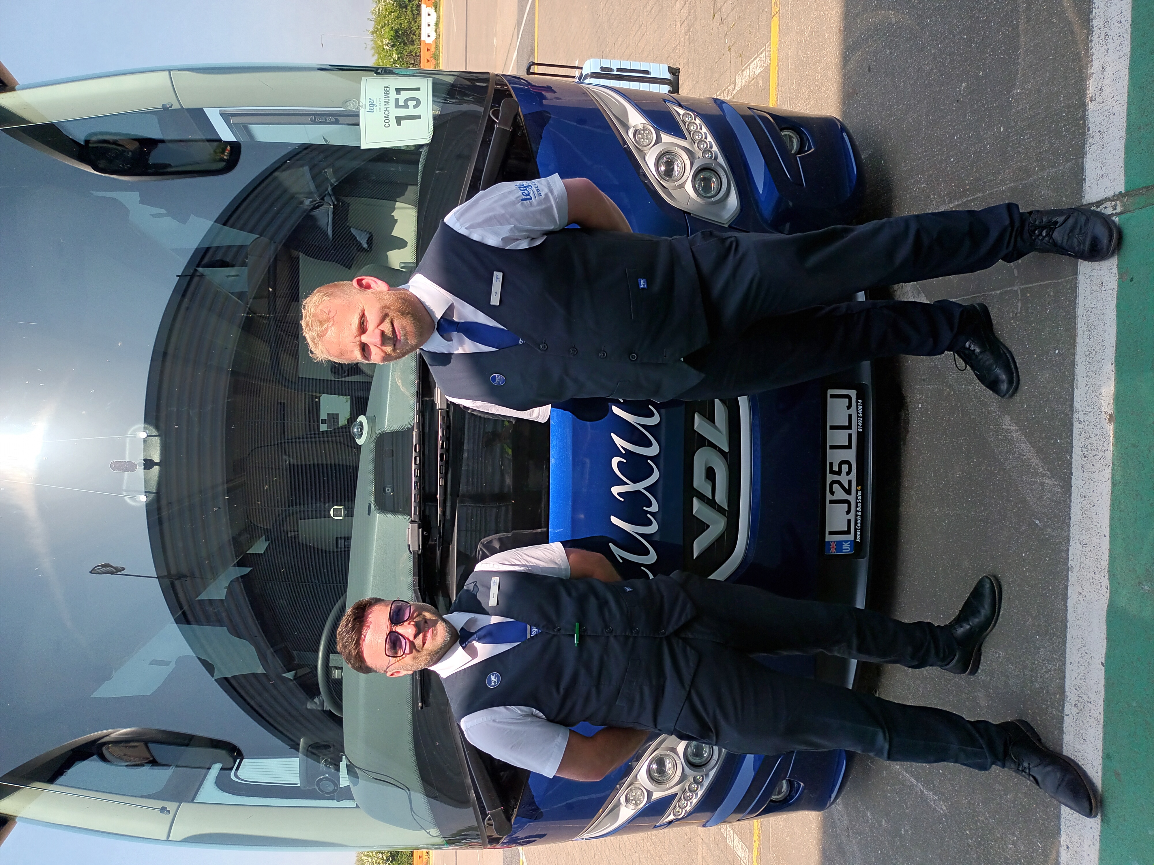 Your getaway drivers  Mark & Nick